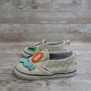 Vans MOMA Slip On Toddler 7.5C Limited Release Sneaker Shoes Multicolor *